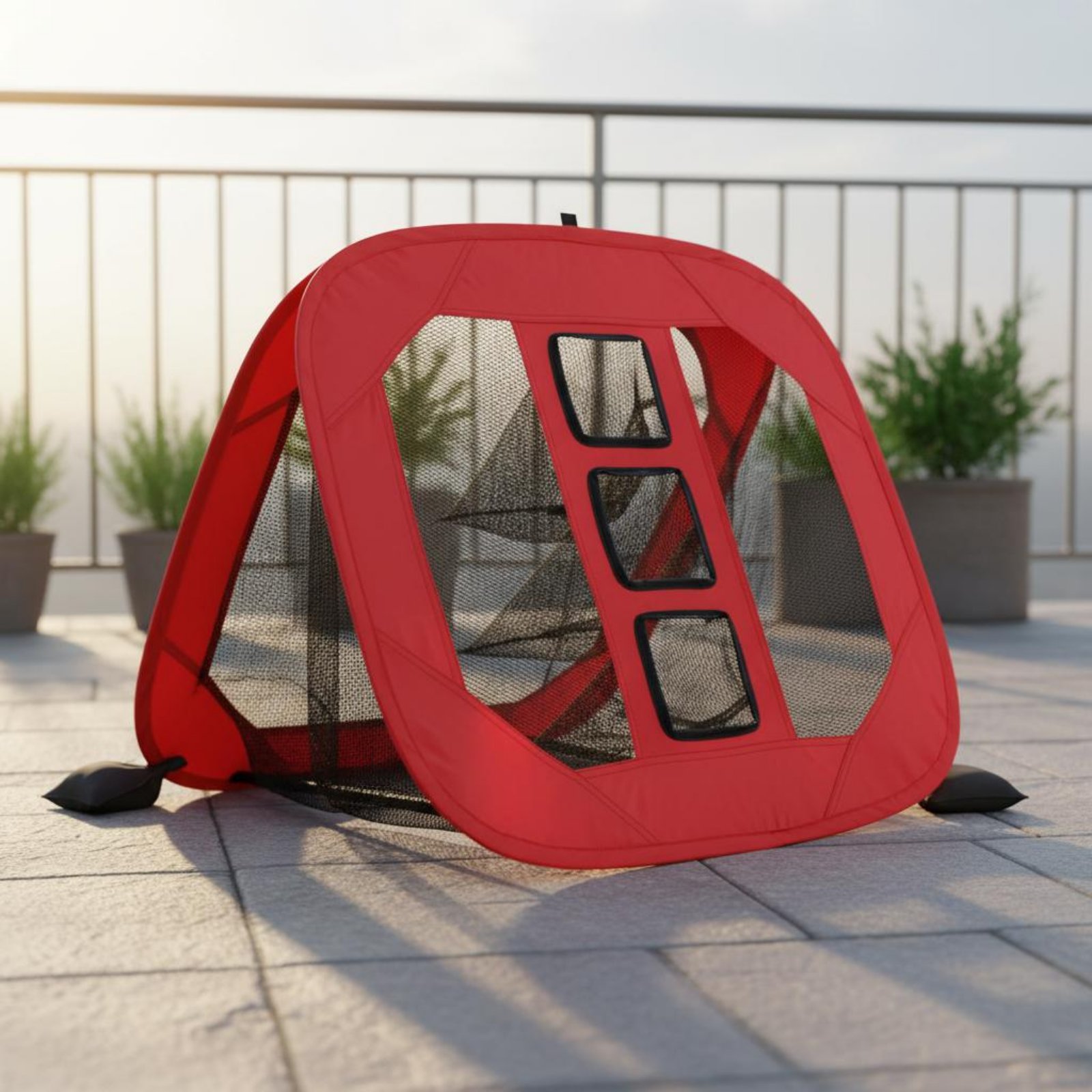 Outdoor Sports Net - Golf Hitting Net Set Portable Golf