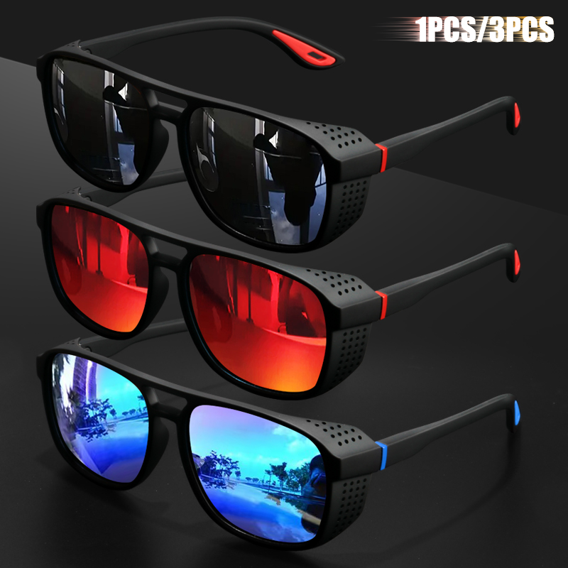 Outdoor Sport Activity - 1PC/3PC sport polarized sunglasses, windproof design,