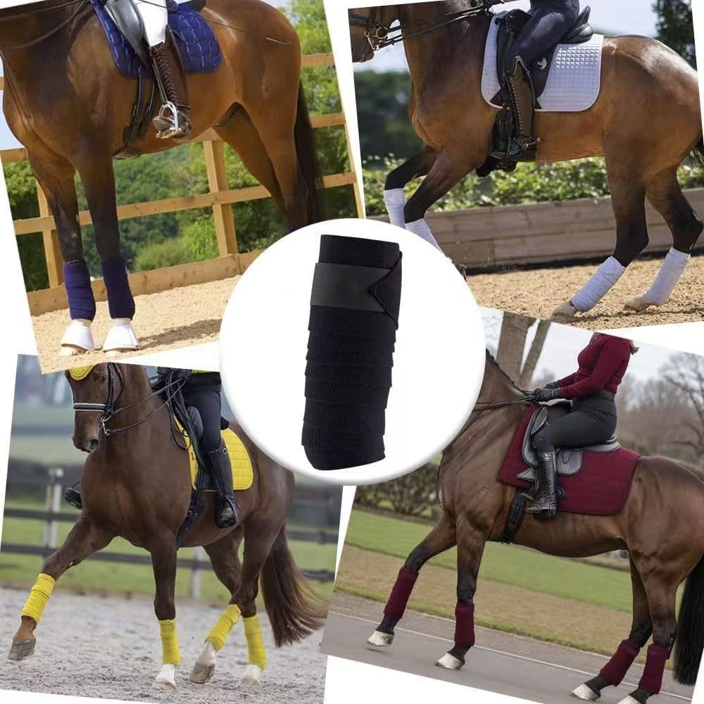 New Horse Wraps 2.5m Soft Flee - Polo Wraps Fleece のレビューと価格