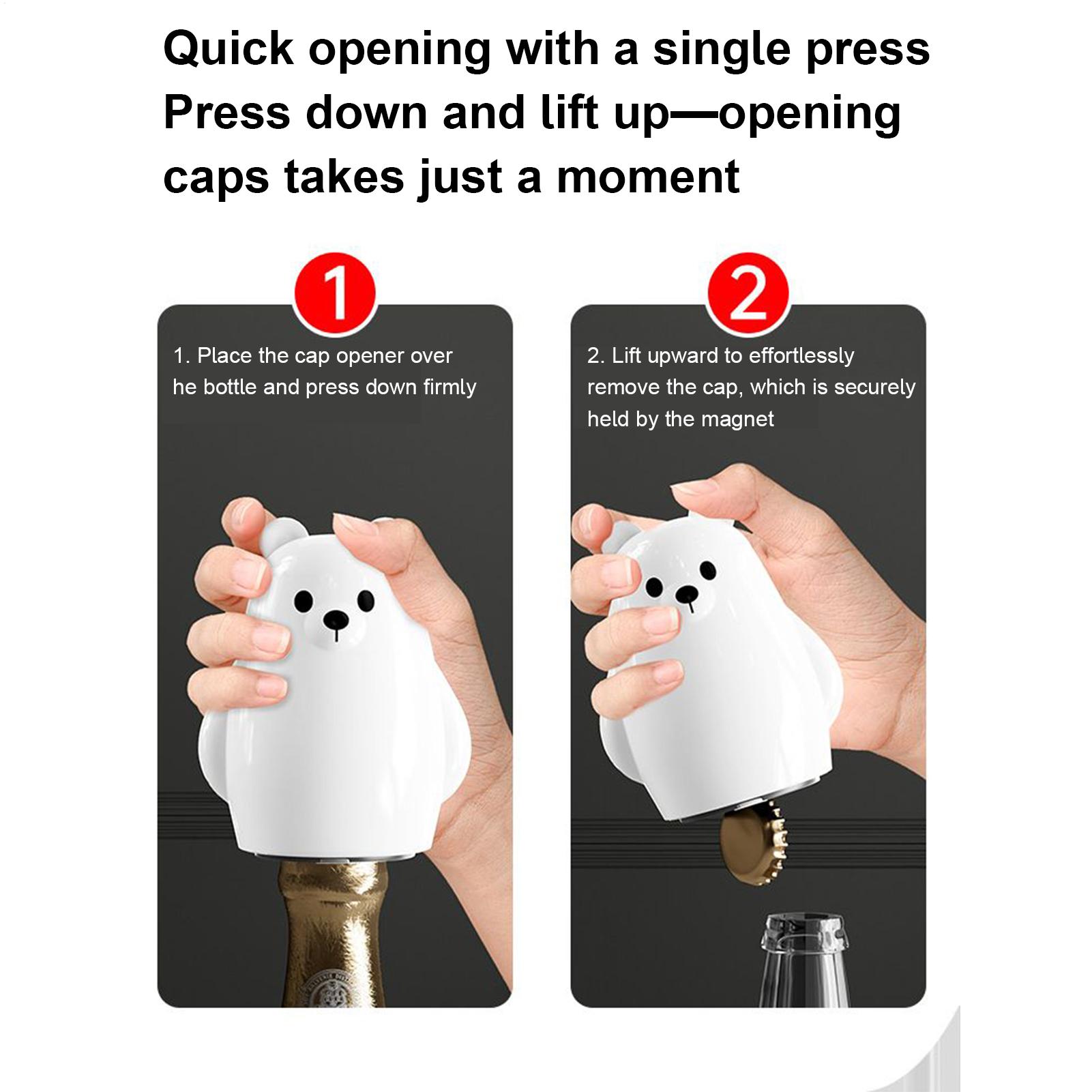 Press Bottle Opener Polar Bear - Outdoor Sport Games のレビューと価格