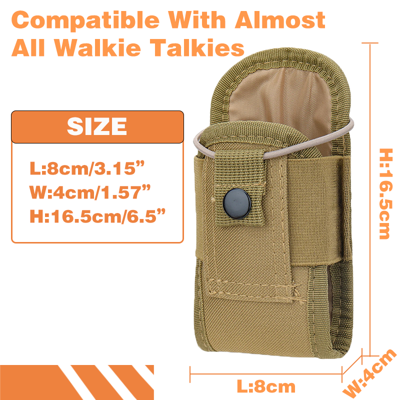 Tactical Walkie Talkie Pouch T - Outdoor Sport Bag のレビューと価格