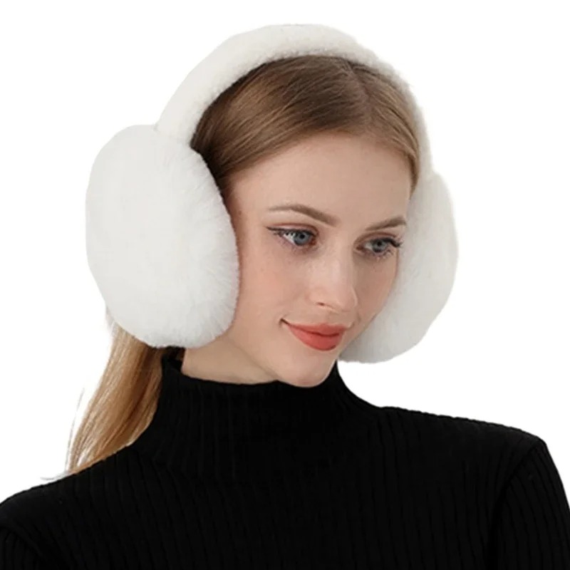 Furry Plush Ear Muffs for Cold - Outdoor Sport Activities For Kids のレビューと価格