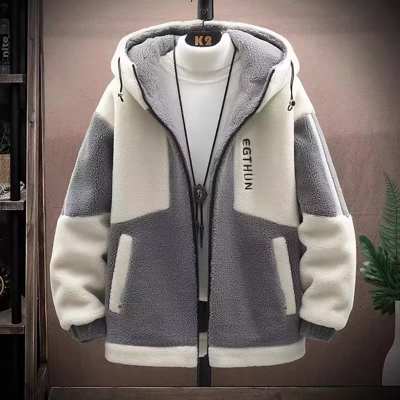 2025 Men's Lamb Wool Jacket Au - Outdoor Sport Winter Jacket のレビューと価格