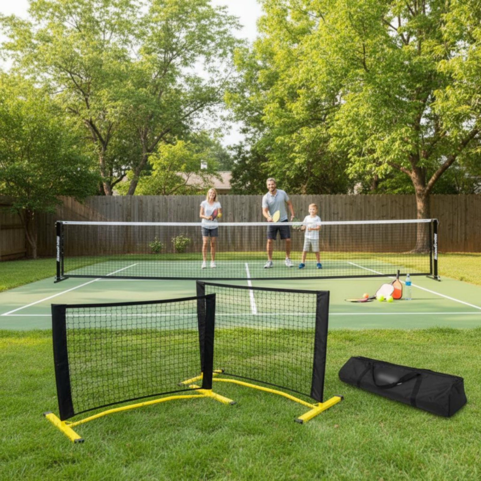 Pickleball Net Stand Indoor Ou - Outdoor Sports Net のレビューと価格