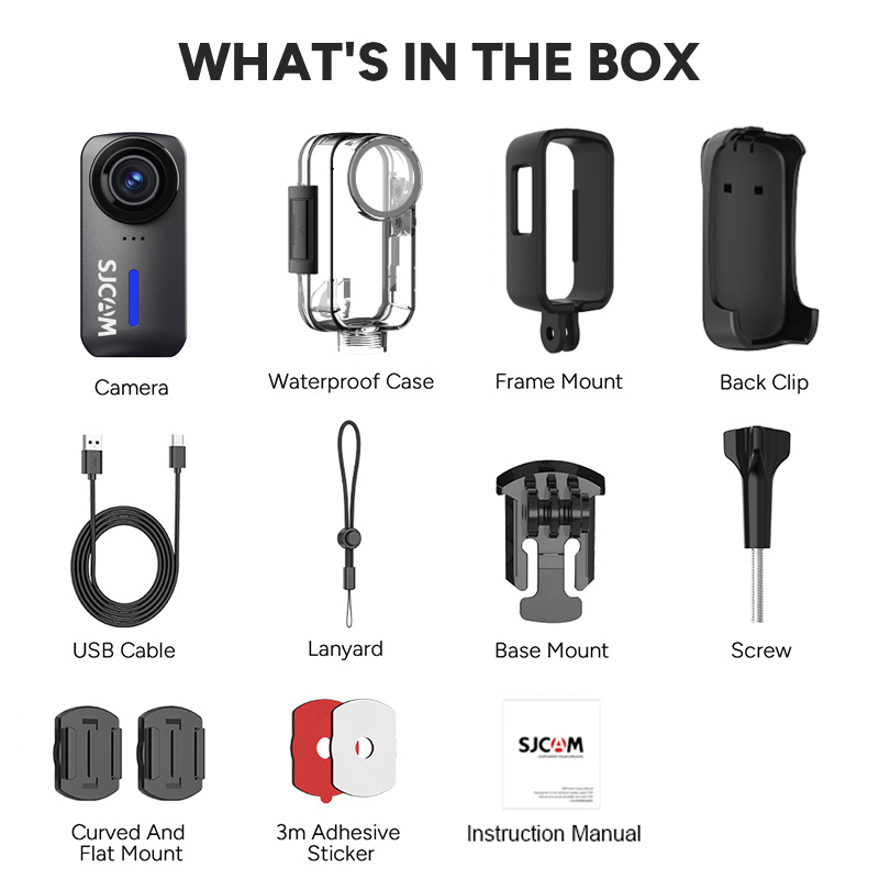 SJCAM C110+ 4K 30fps Action Ca - Outdoor Sport Usa のレビューと価格