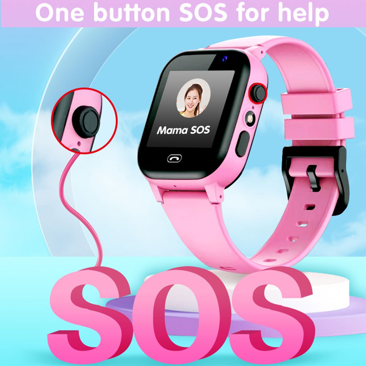 Kids Smart Watch SOS Call Outd - Outdoor Sport Activities For Kids のレビューと価格