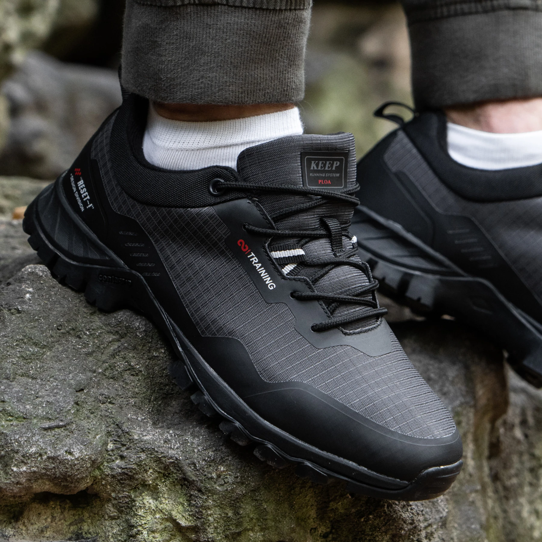 Baasploa Men Hiking Shoes New  - Climbing Shoe Beginner のレビューと価格