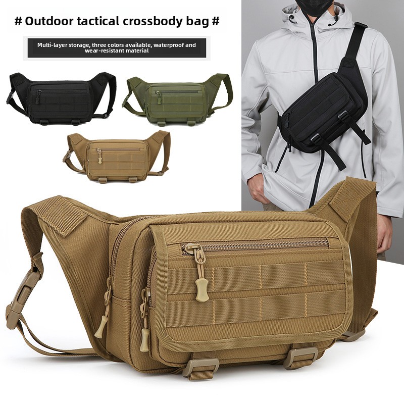 Men's Tactical Fanny Pack Nylo - Outdoor Sport Bag のレビューと価格