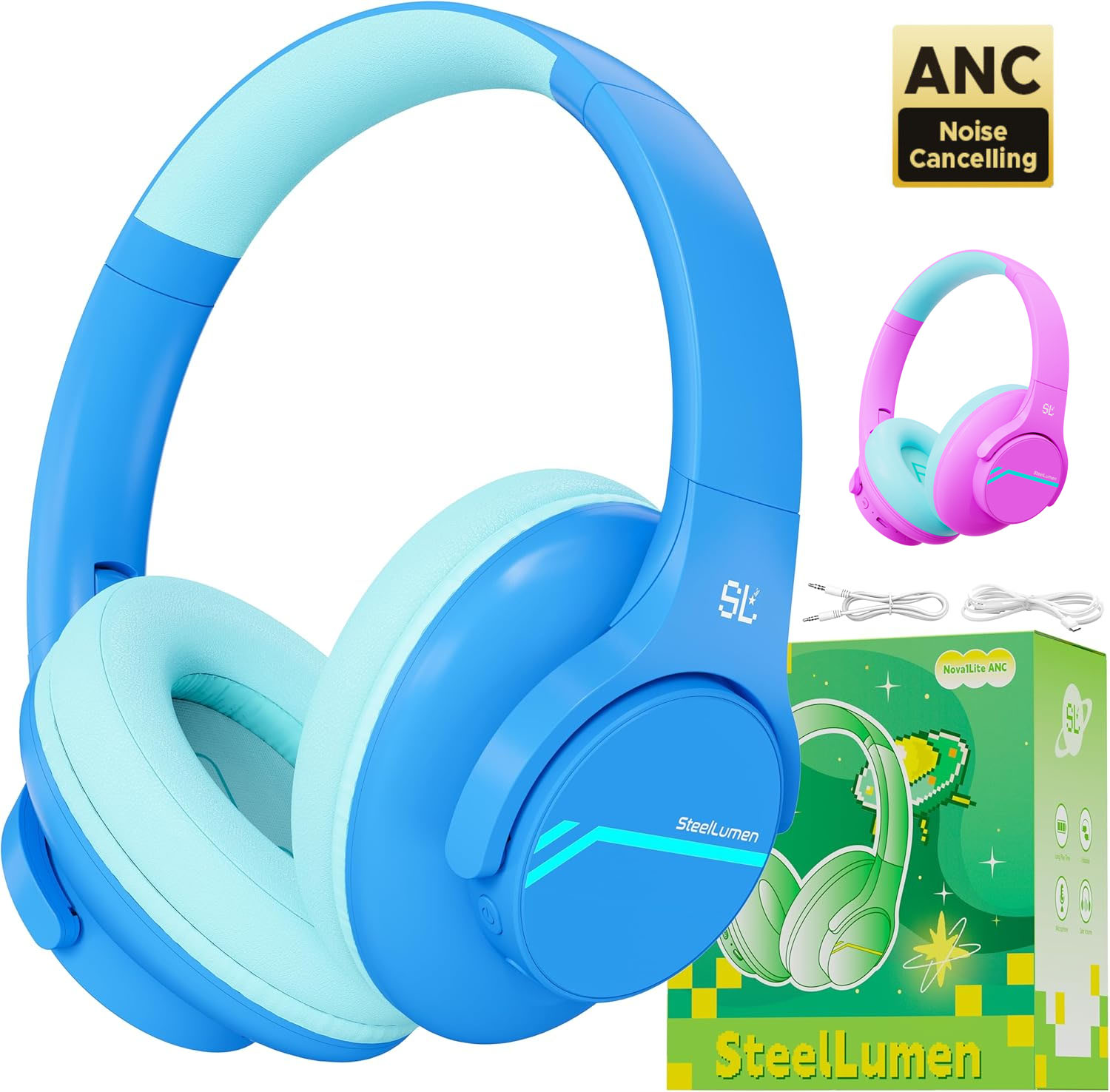 ANC Noise Cancelling Headphone - Outdoor Sport Activities For Kids のレビューと価格