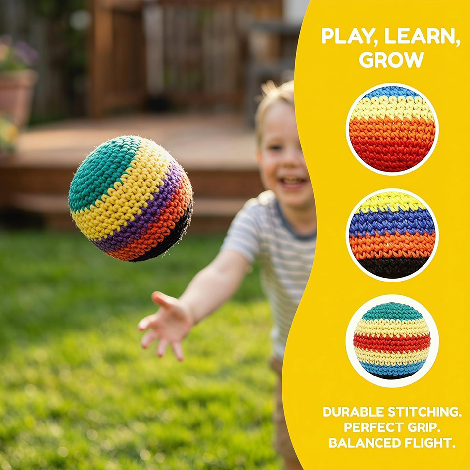 Soft Footbag Hack Sandbag Ball - Outdoor Sport Activities For Kids のレビューと価格