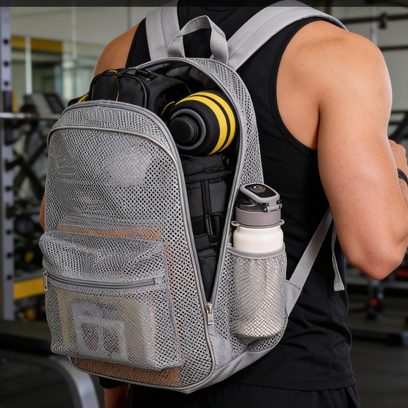 Breathable Mesh Backpack Light - Outdoor Sport Bag のレビューと価格