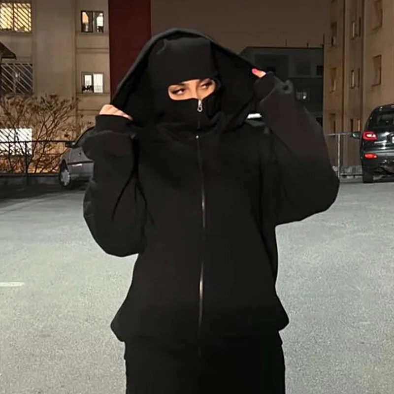 Balaclava Men Zip Hoodie Winte - Outdoor Sport Winter Jacket のレビューと価格