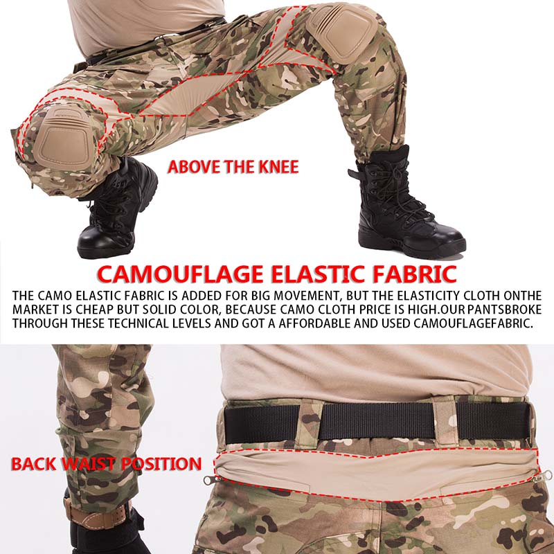 G3 Combat Pants +Pads Elastic  - Outdoor Sport Climbing Gear のレビューと価格