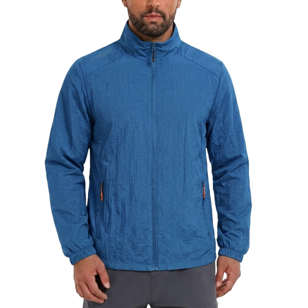 Mens UPF50+ Performance Sunscr - Outdoor Sport Jacket Men のレビューと価格