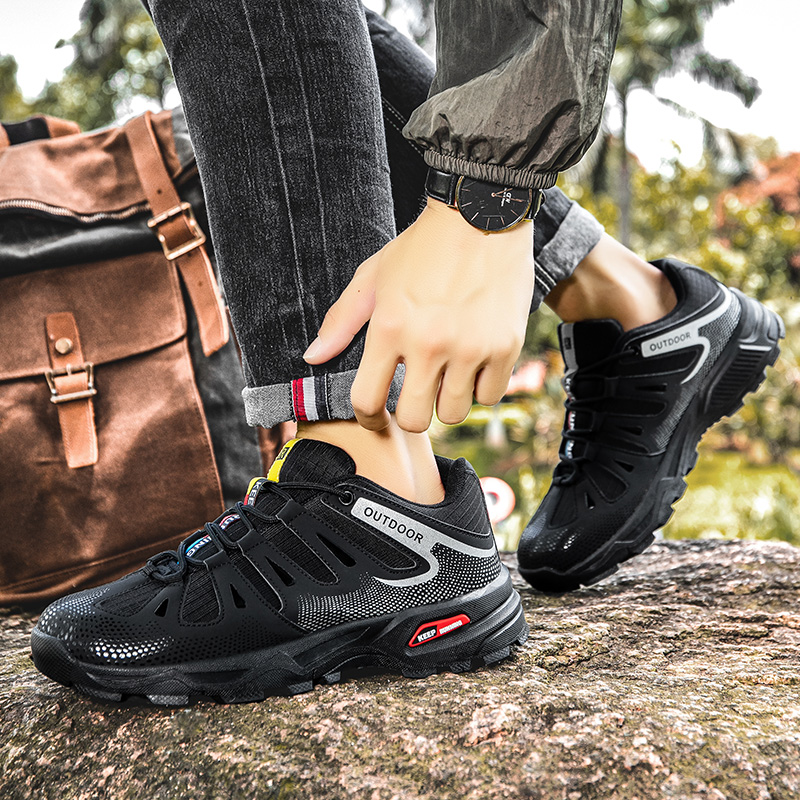 Men‘s Hiking Shoes Lace-up Cli - Climbing Shoe Beginner のレビューと価格