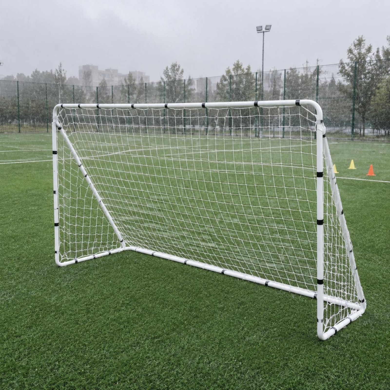 Steel Soccer Goal Indoor Outdo - Outdoor Sports Net のレビューと価格