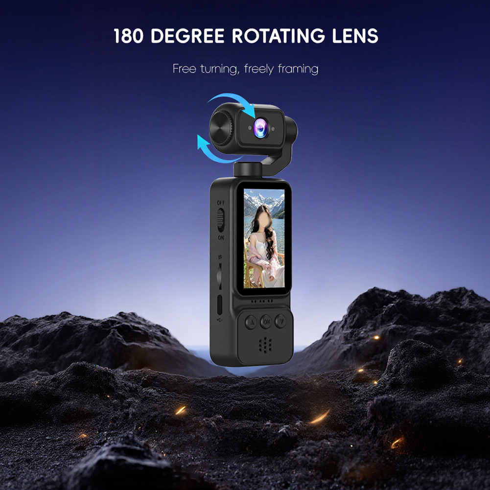 Handheld Vlogging Recorder 4K  - Outdoor Sport Camera のレビューと価格