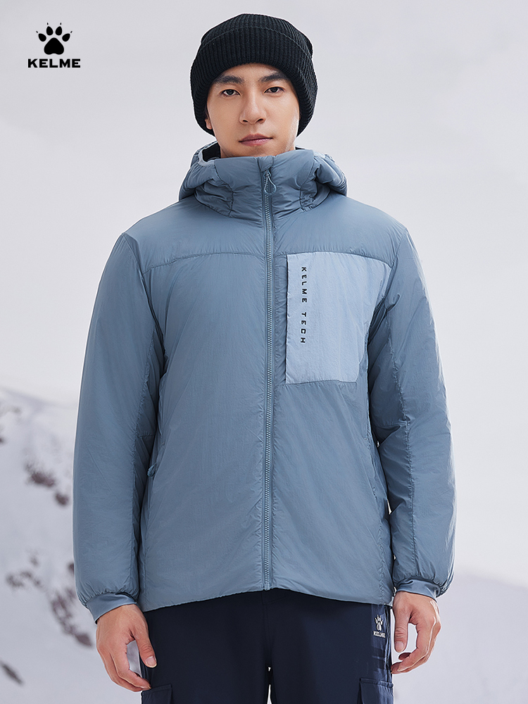 Kelme Lightweight Hooded Outdo - Outdoor Sport Winter Jacket のレビューと価格