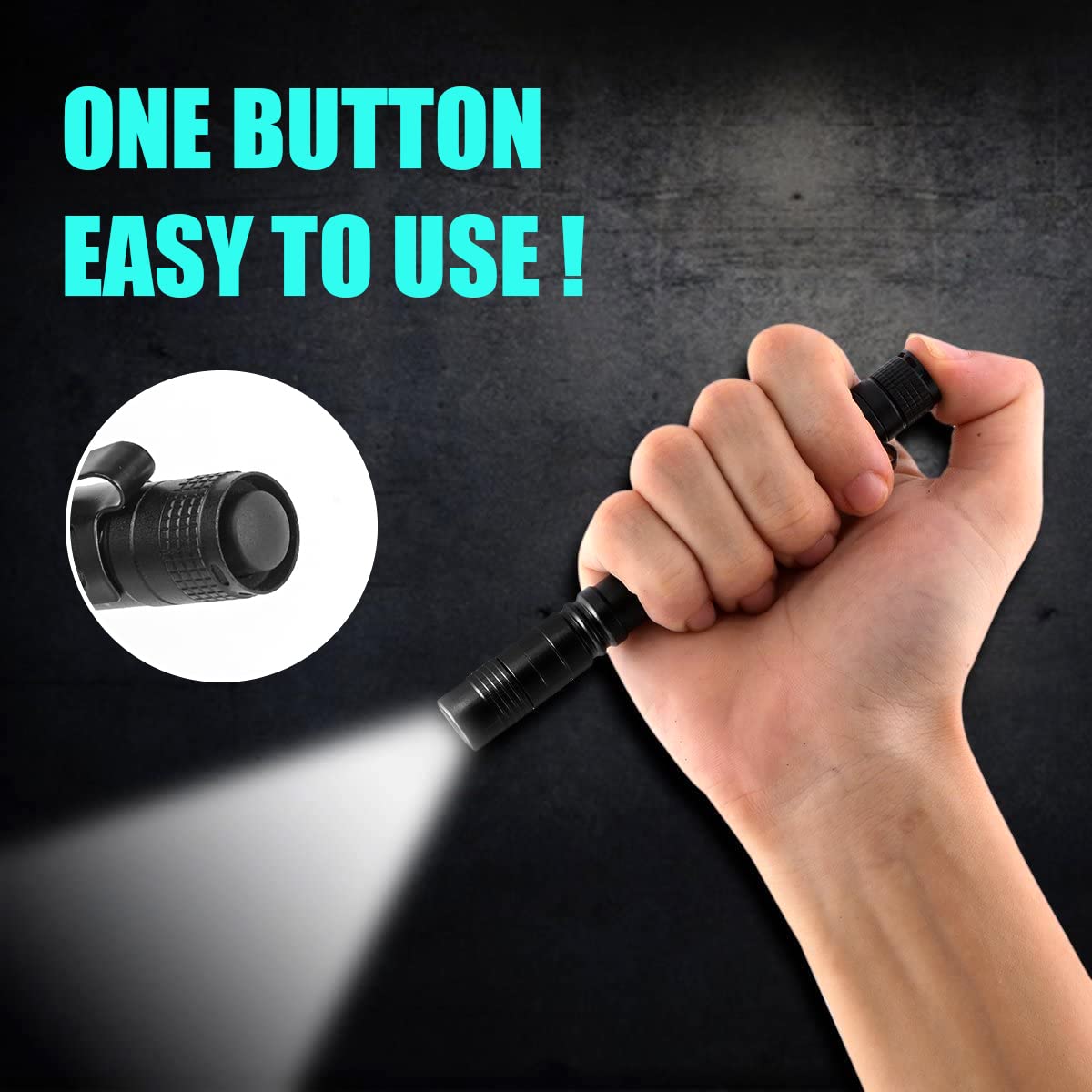 Portable Mini LED Pen Flashlig - Outdoor Sport Activity のレビューと価格