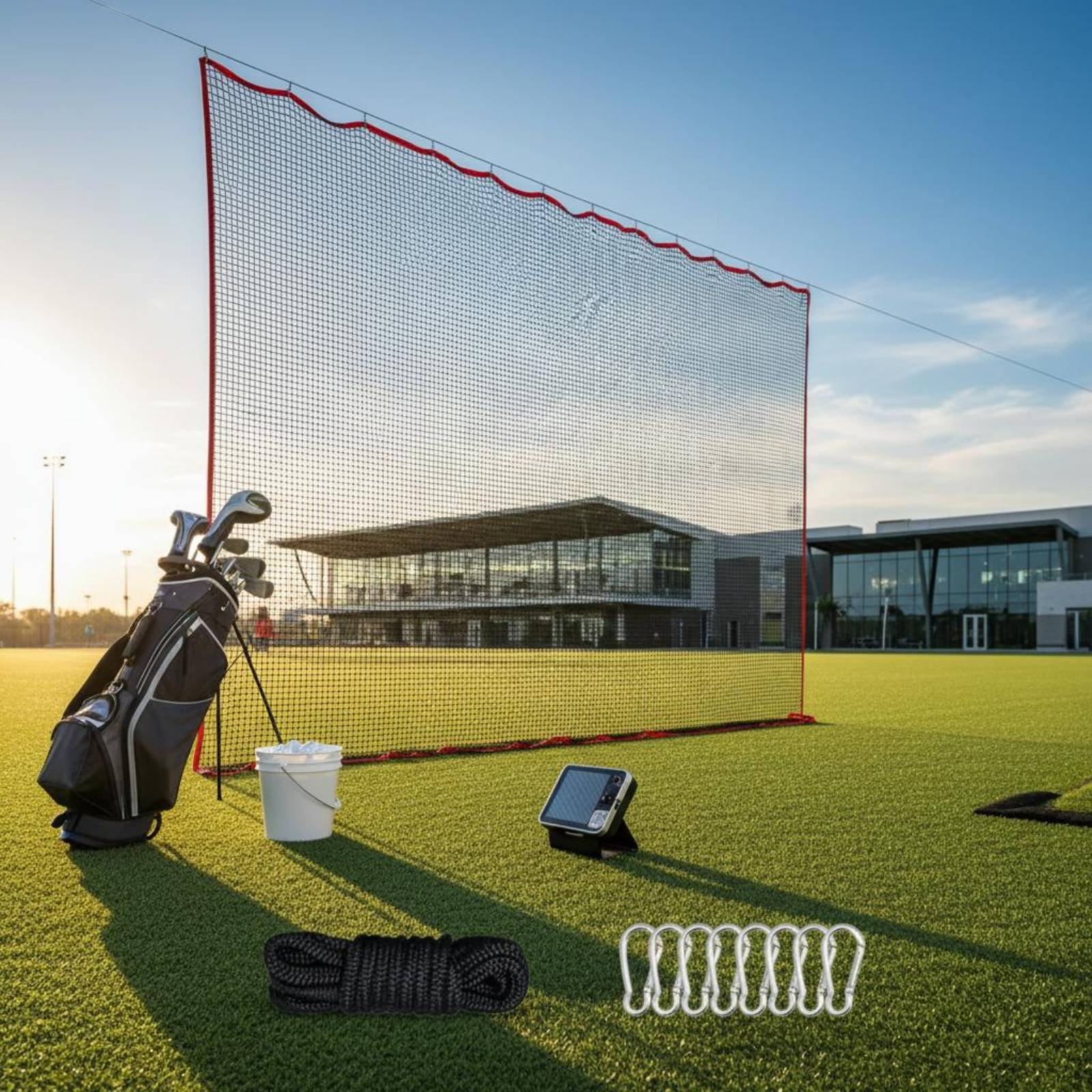 Golf Practice Net Soft Mesh Go - Outdoor Sports Net のレビューと価格