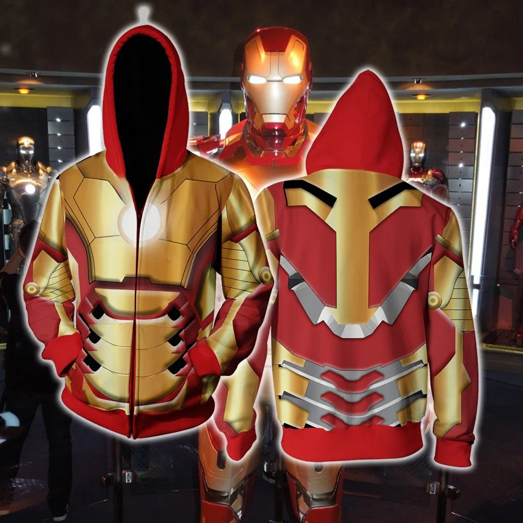 Marvel Iron Man 3D Role Playin - Outdoor Sport Winter Jacket のレビューと価格