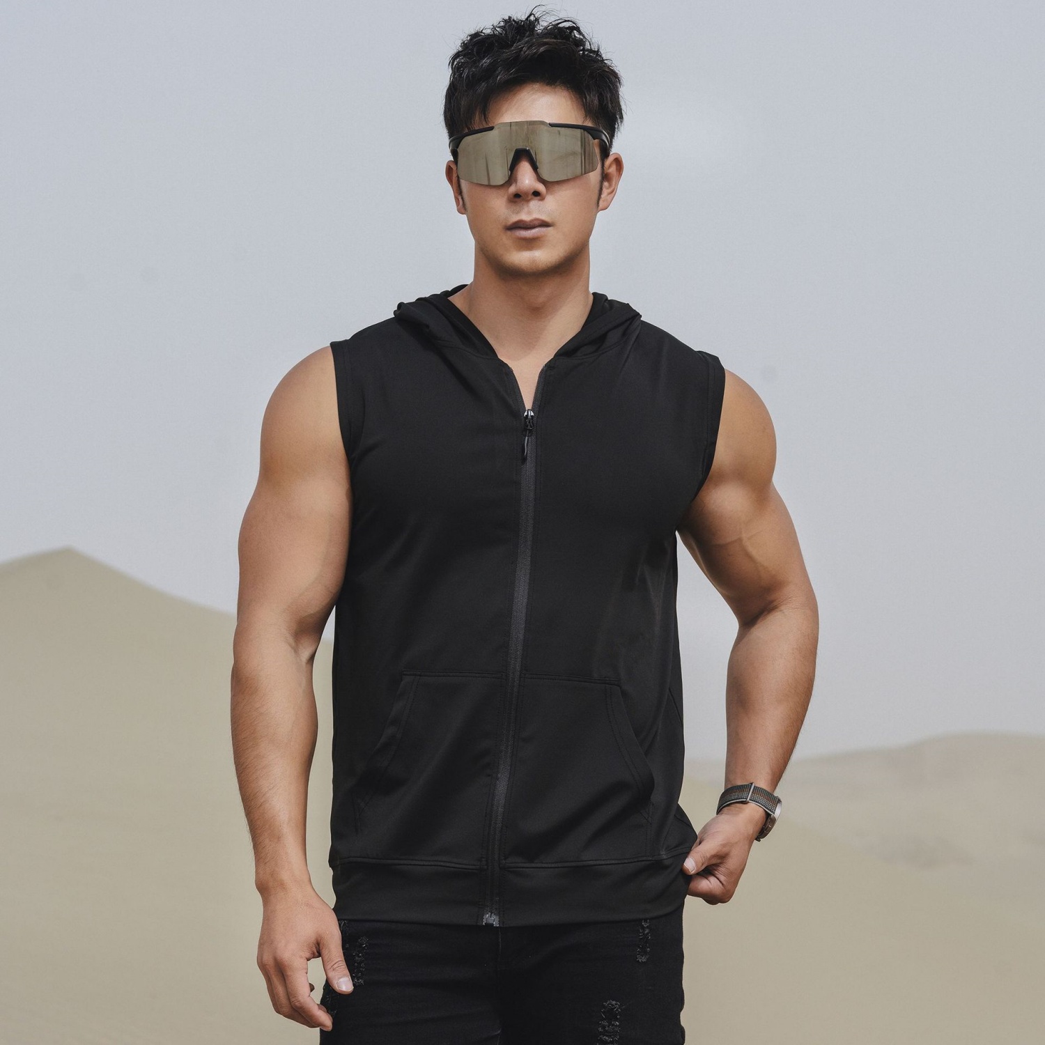 Summer Sports Vests, Men's Sle - Outdoor Sport Winter Jacket のレビューと価格