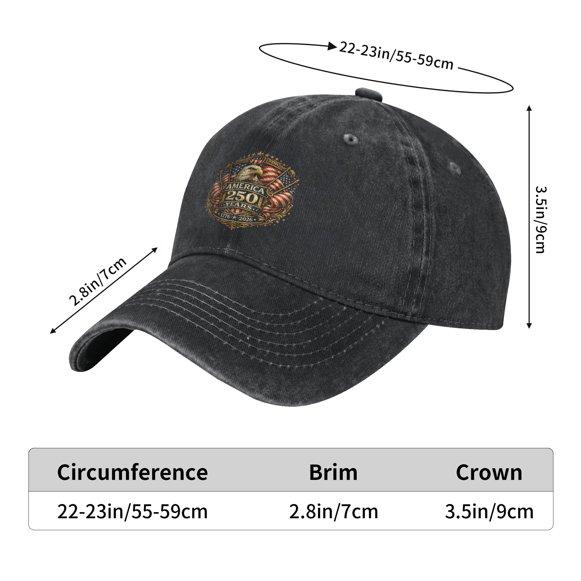 Washed Baseball Cap 250 Years  - Outdoor Sport Usa のレビューと価格