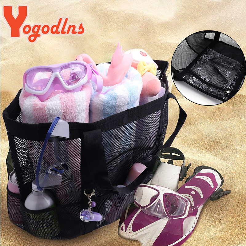 Summer Black Mesh Tote Bag For - Outdoor Sport Bag のレビューと価格