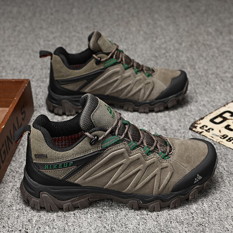 HIKEUP High Quality Leather Hi - Climbing Shoe Beginner のレビューと価格