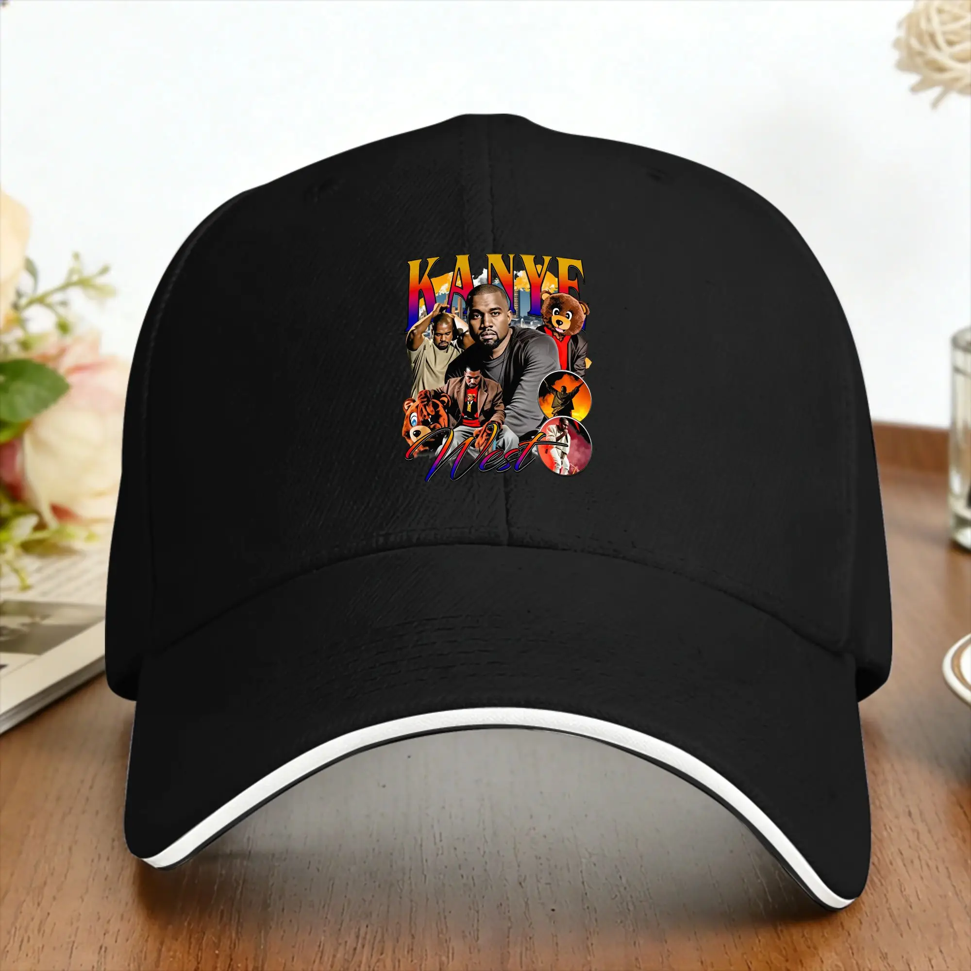 Casual Baseball Cap Kanye West - Outdoor Sport Hat Classic のレビューと価格