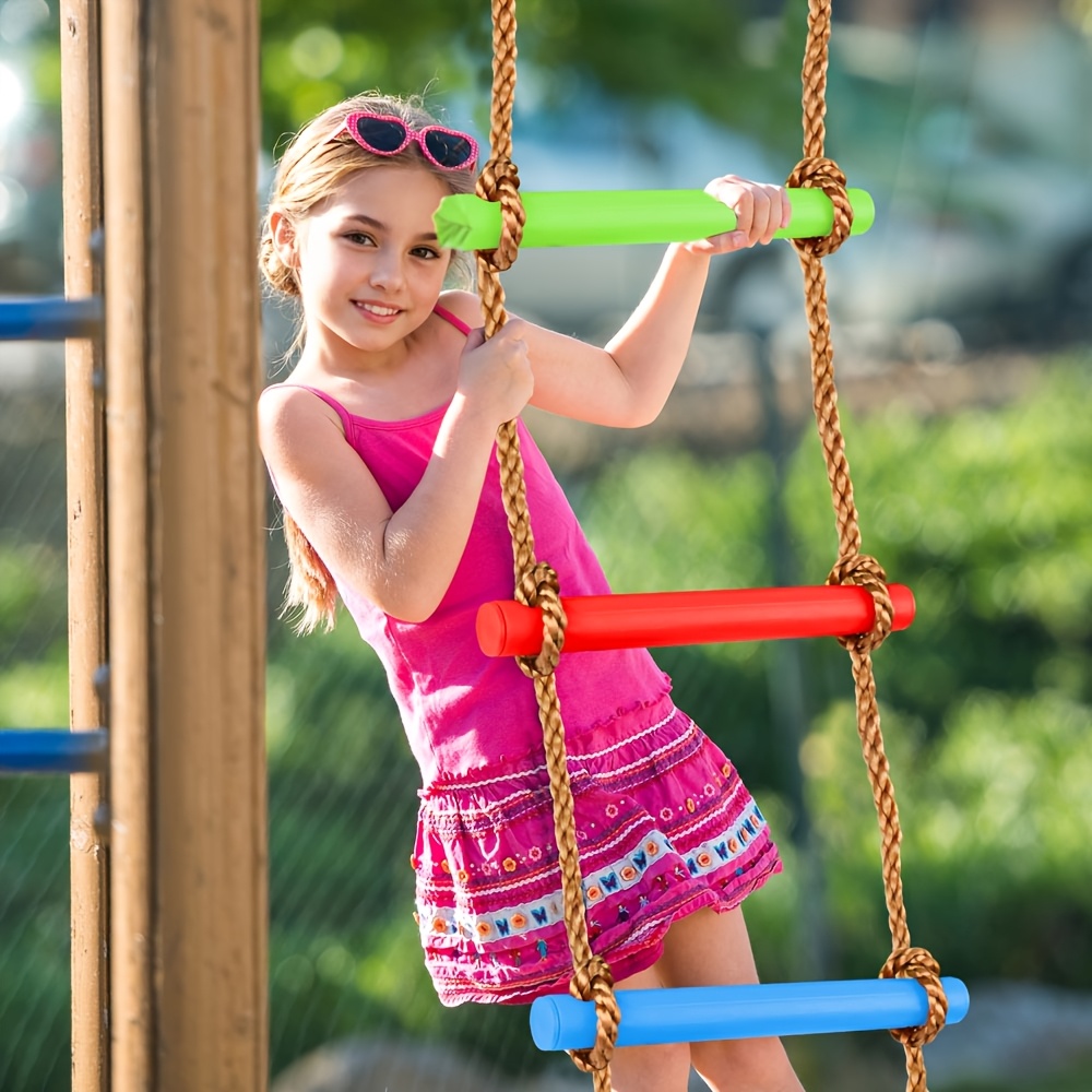1pc Colorful Kid Climbing Ladd - Outdoor Sport Climbing Gear のレビューと価格