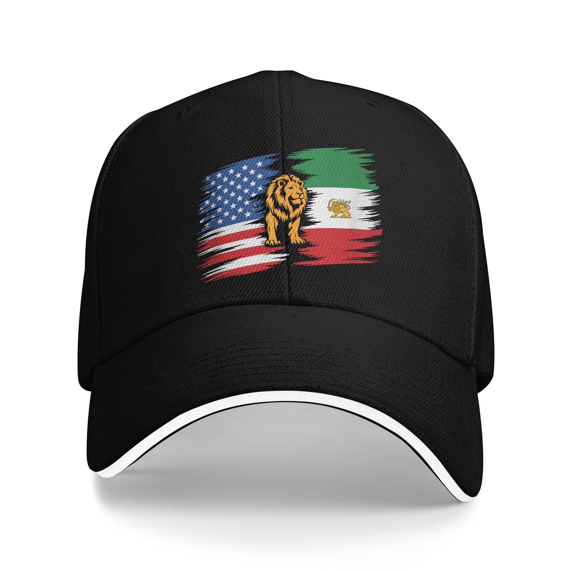 USA Iran Flag with Lion Emblem - Outdoor Sport Usa のレビューと価格