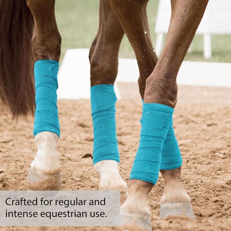 4 Pack Horse Polo Wraps Upgrad - Polo Wraps Fleece のレビューと価格
