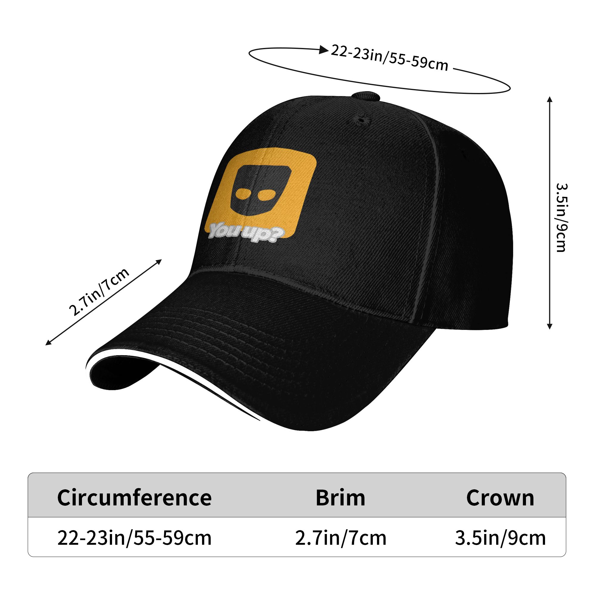 You up Grindr Baseball Cap  Cl - Outdoor Sport Hat Classic のレビューと価格
