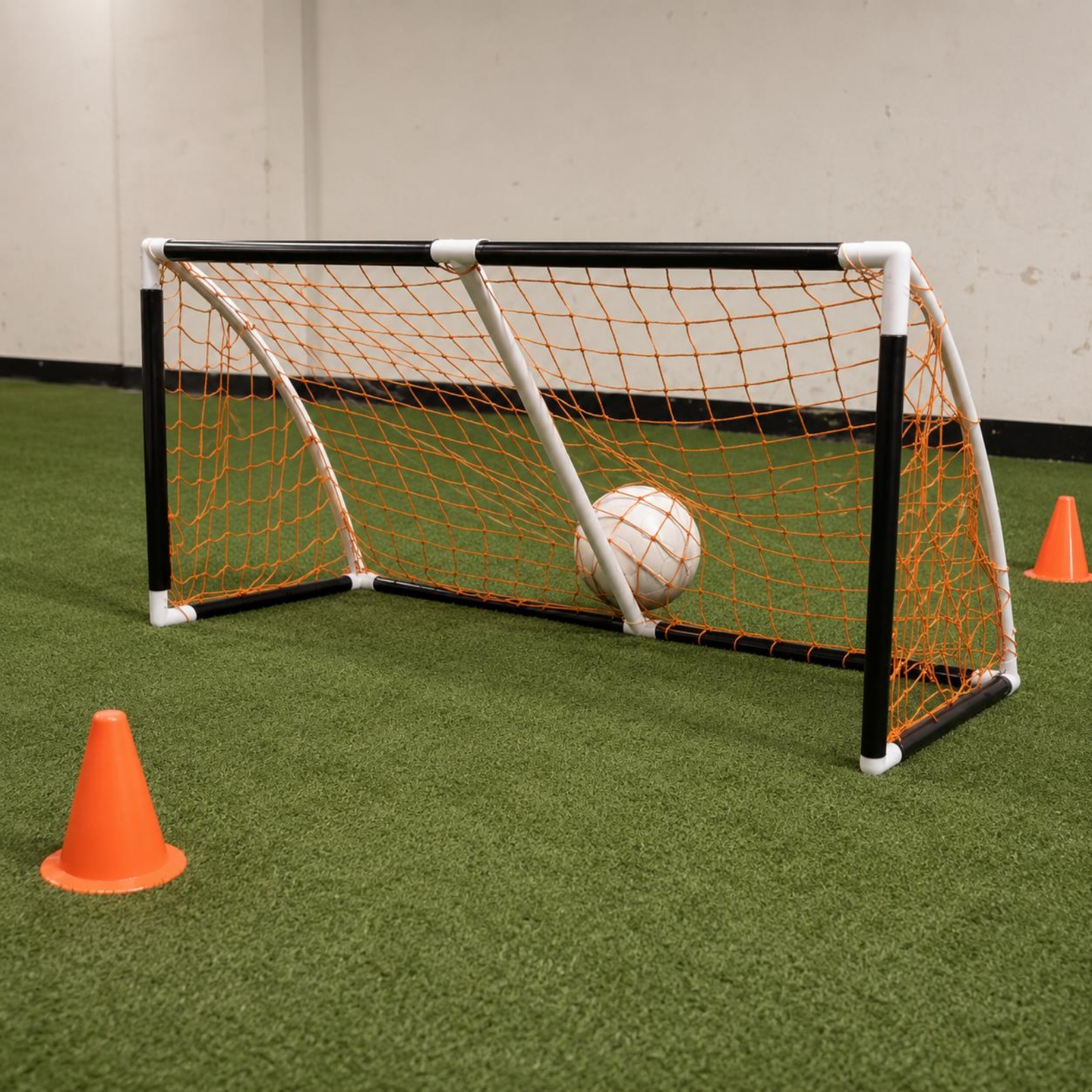 Portable Soccer Goal Orange Ne - Outdoor Sports Net のレビューと価格