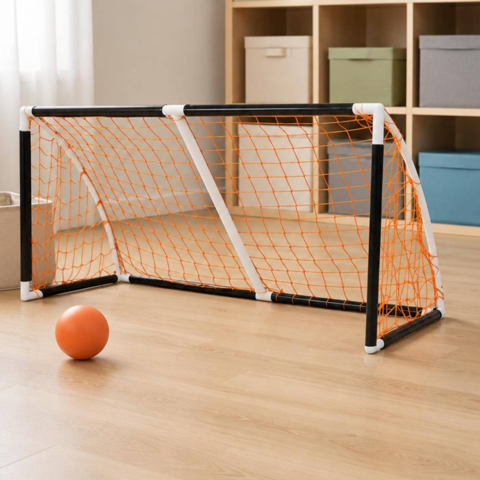Portable Soccer Goal Orange Ne - Outdoor Sports Net のレビューと価格