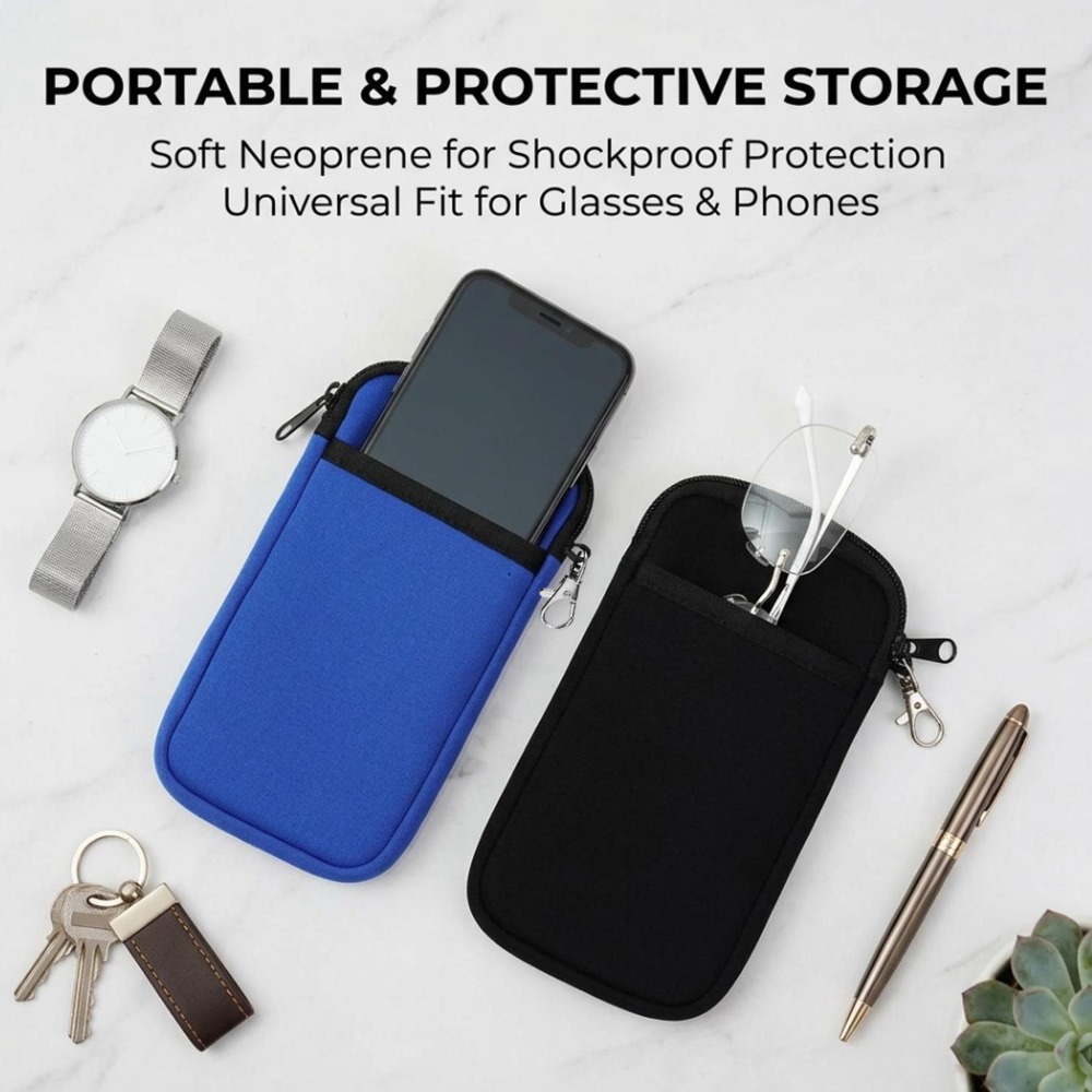 Nylon Fabric Phone /Glasses Zi - Outdoor Sport Bag のレビューと価格