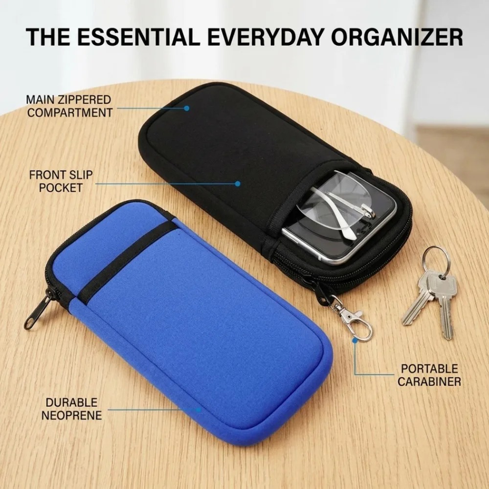 Nylon Fabric Phone /Glasses Zi - Outdoor Sport Bag のレビューと価格