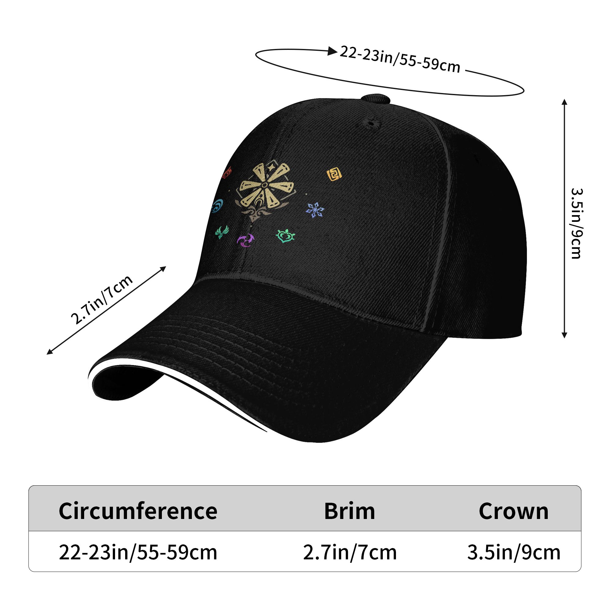 Genshin Impact Elements Impact - Outdoor Sport Hat Classic のレビューと価格