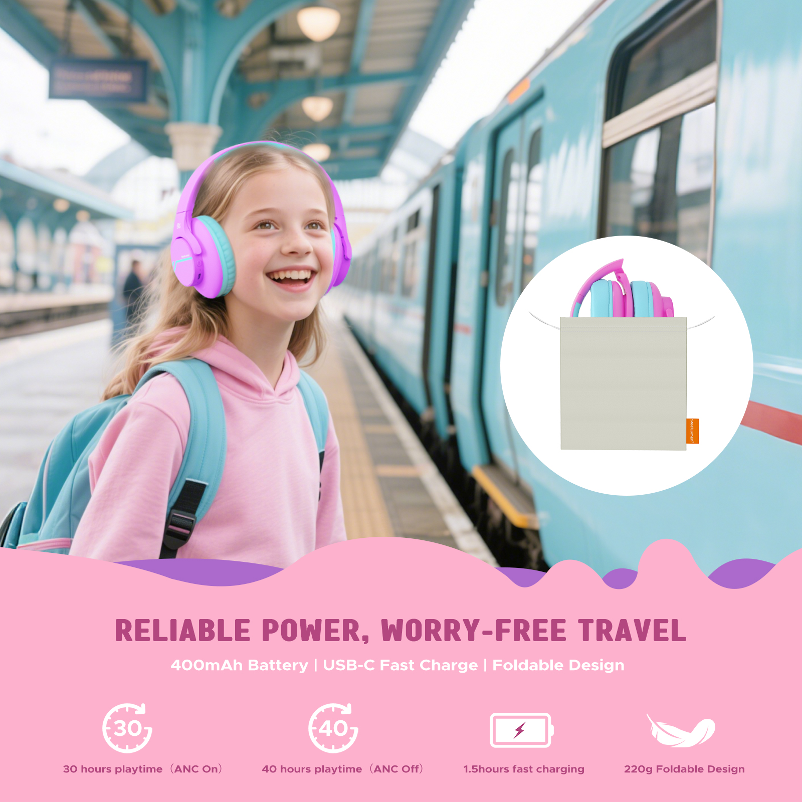 Nova1Lite Kids Active Noise Ca - Outdoor Sport Activities For Kids のレビューと価格