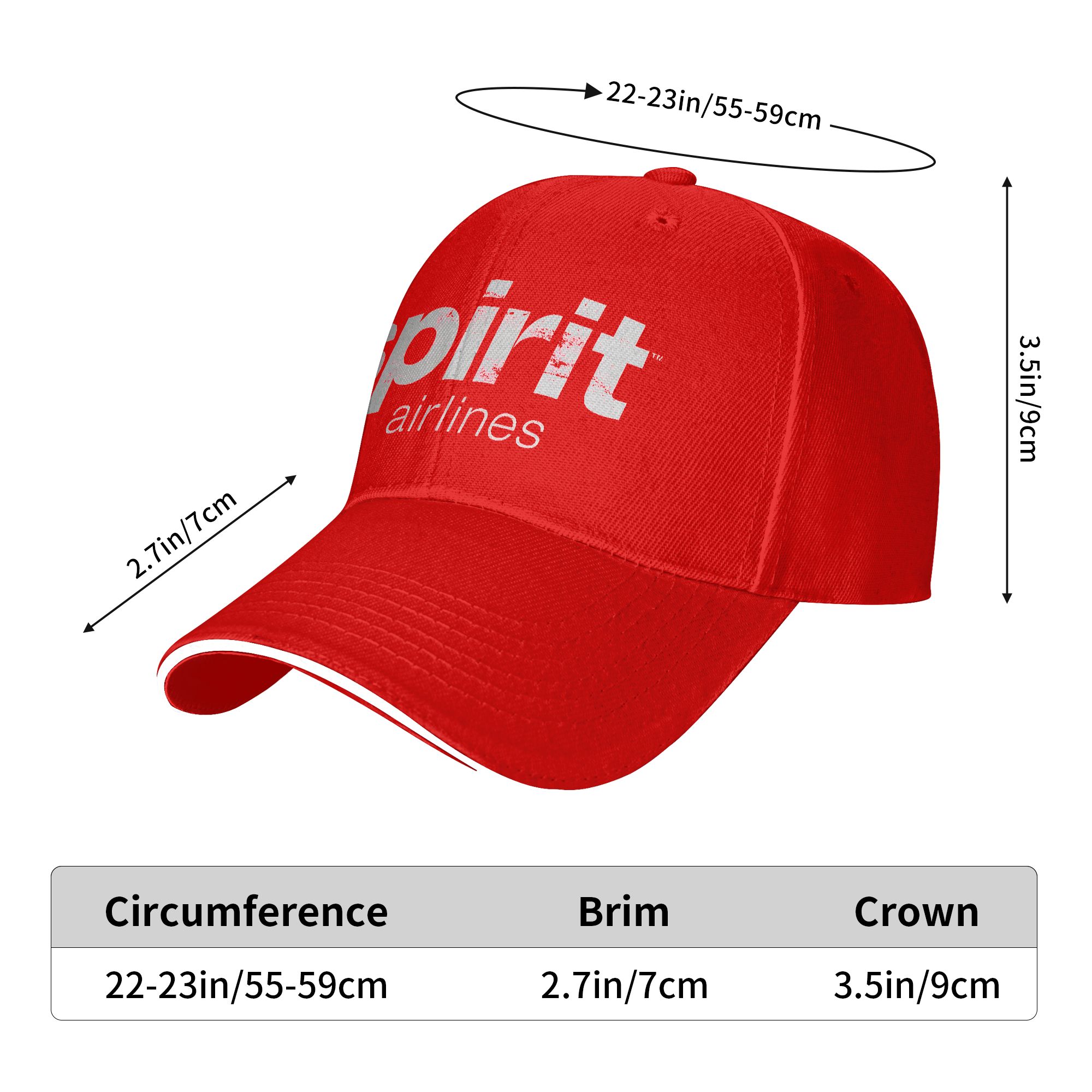 SPIRIT AIRLINES Casual Basebal - Outdoor Sport Hat Classic のレビューと価格