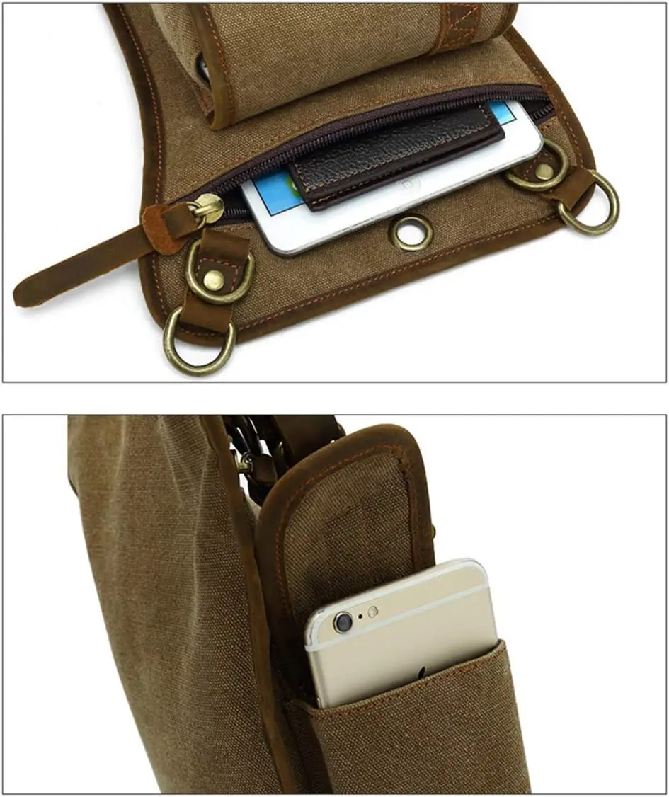 Canvas Drop Leg Bag sport Thig - Outdoor Sport Bag のレビューと価格