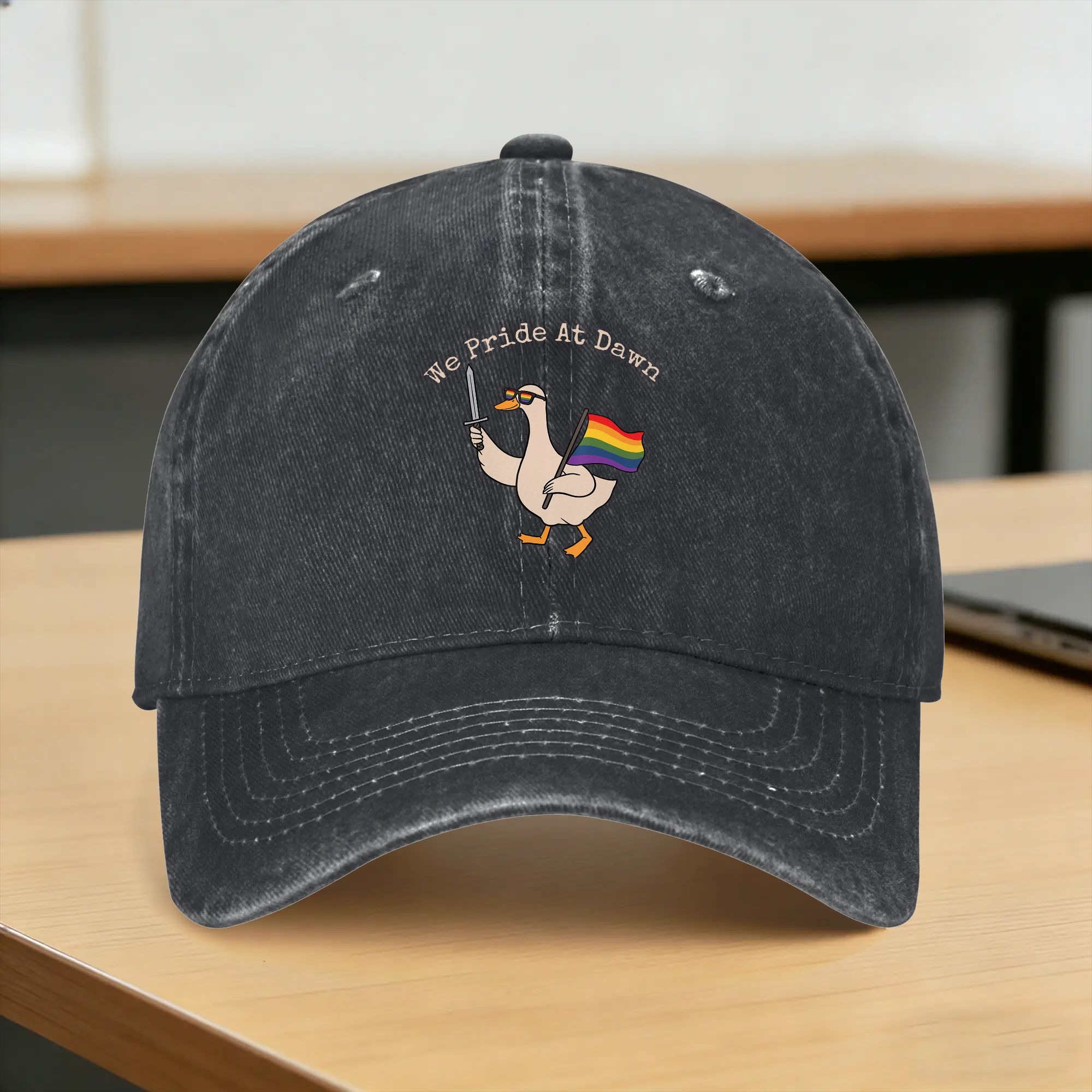 Washed Baseball Cap We Pride A - Outdoor Sport Hat Classic のレビューと価格