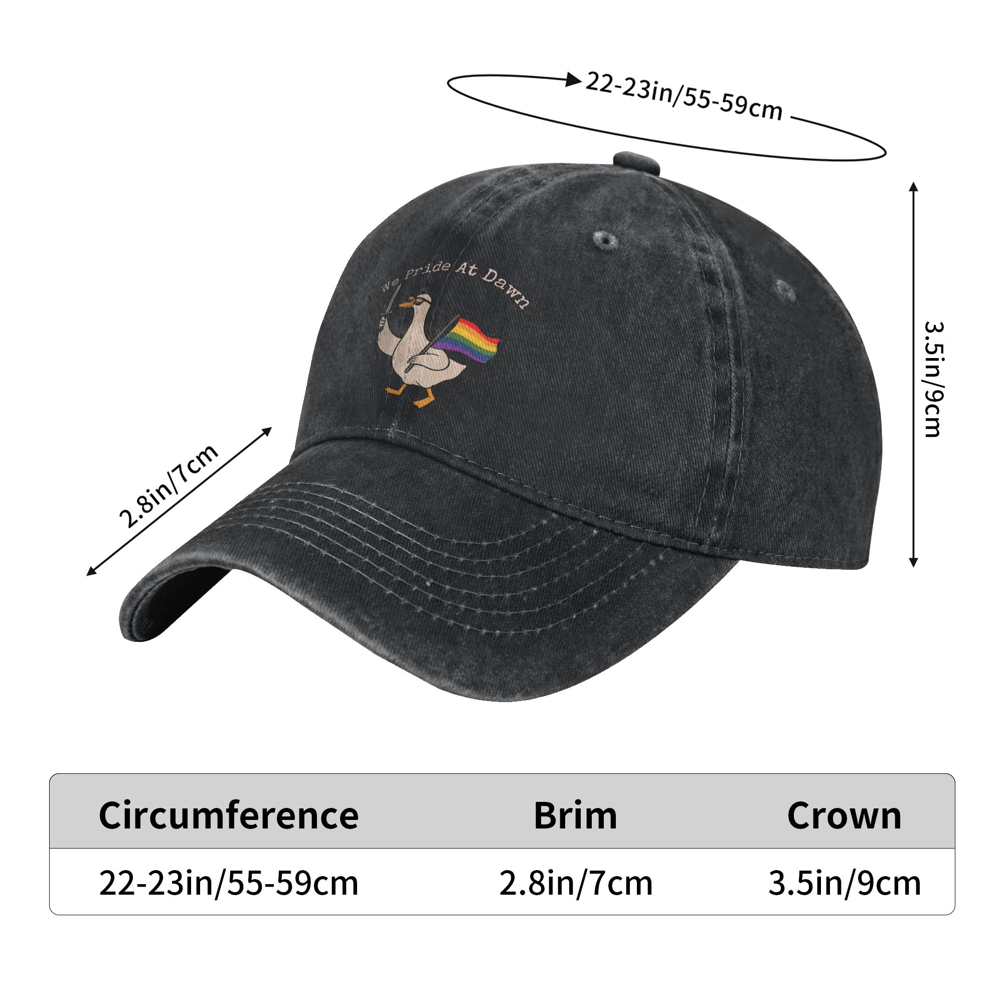 Washed Baseball Cap We Pride A - Outdoor Sport Hat Classic のレビューと価格
