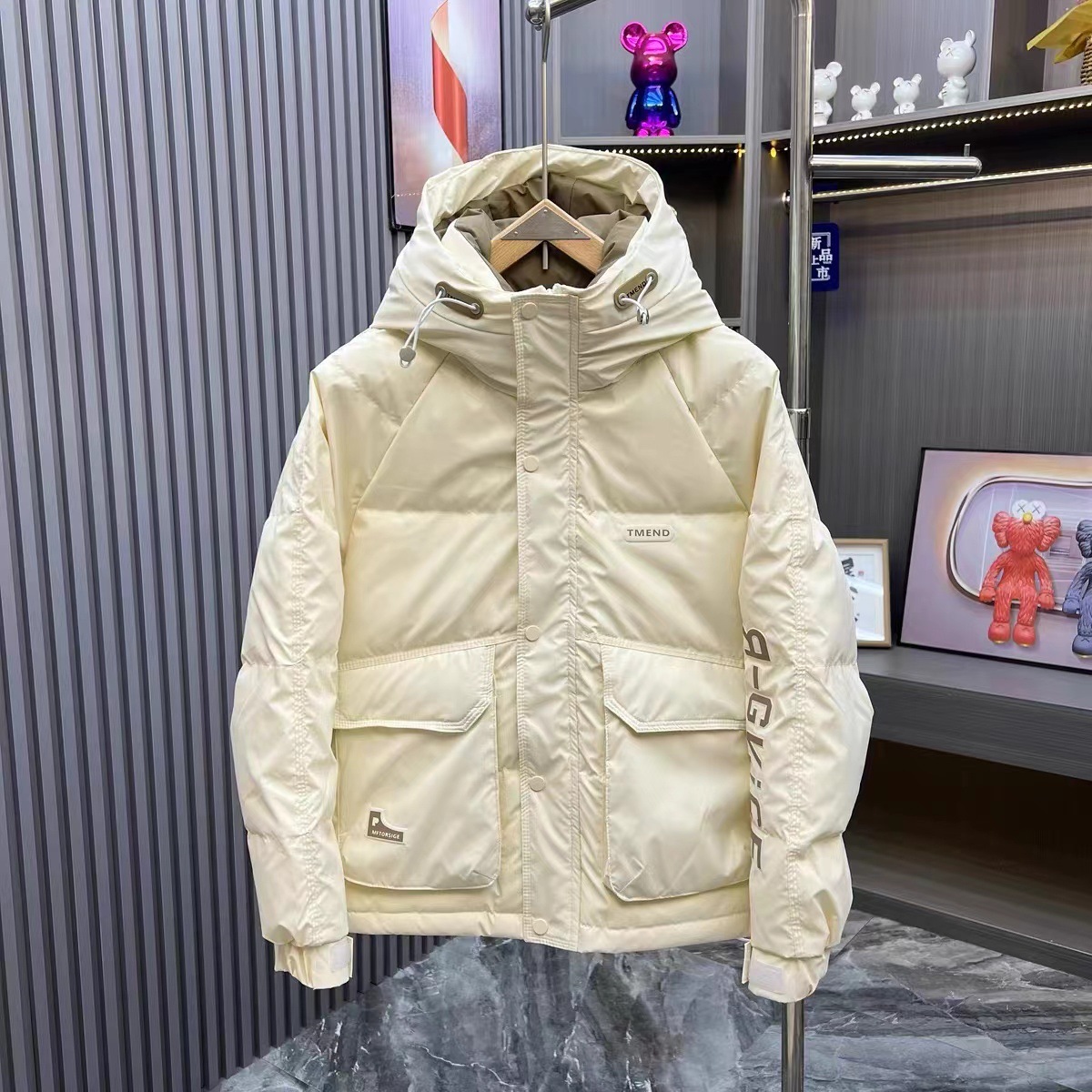 Men's Winter Down Jacket Winte - Outdoor Sport Jacket Men のレビューと価格