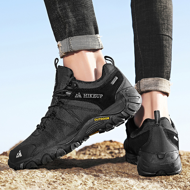 HIKEUP Non-slip Men Hiking Sho - Climbing Shoe Beginner のレビューと価格