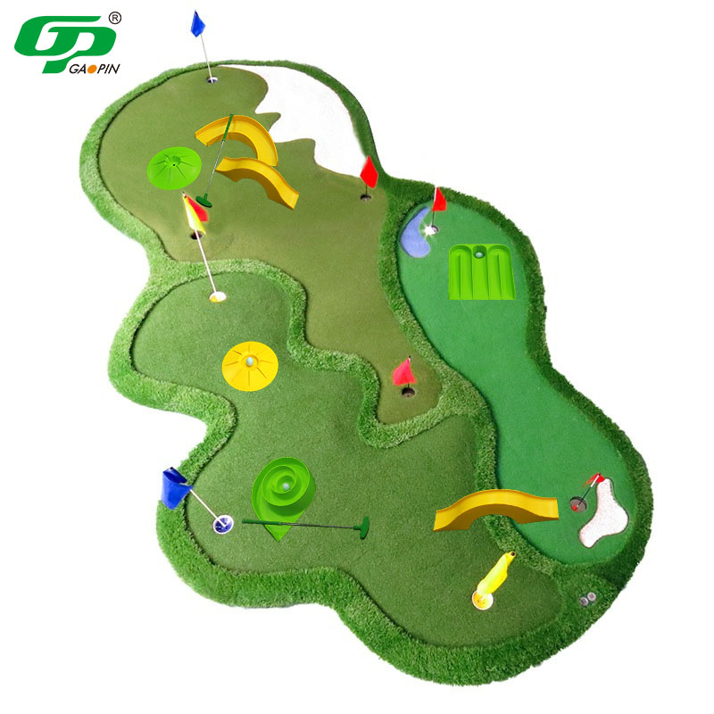 Mini Golf Course Set Indoor/Ou - Outdoor Sport Games のレビューと価格