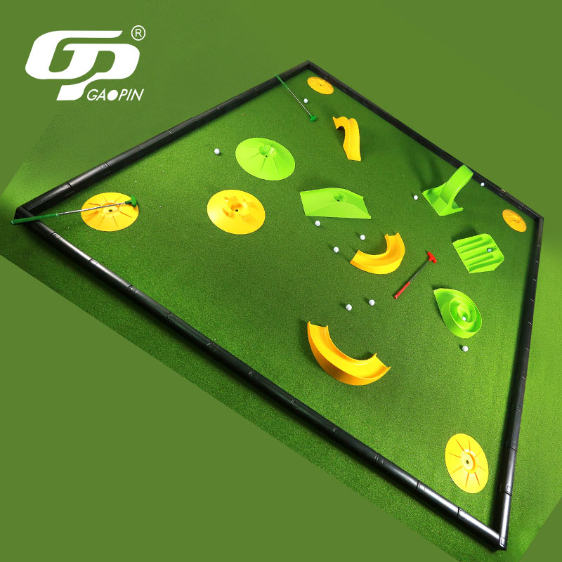 Mini Golf Course Set Indoor/Ou - Outdoor Sport Games のレビューと価格